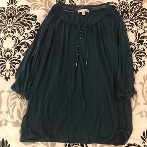 Dark green blouse